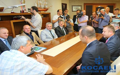 Başkan’a Kocaelispor yönetiminden ziyaret