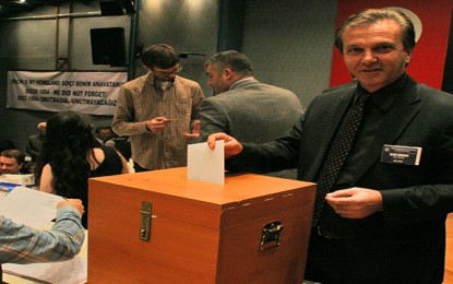 Kocaeli Kafkas KAFFED seçimlerine katıldı