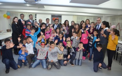 Ayşe Güzeloğlu’ndan Gazi Vakfı Gazanfer Bilge Sevgi Evinde Yaşayan Çocuklara Sevgi Dolu Ziyaret