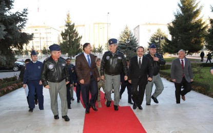 Hava Kuvvetleri Komutanı Orgeneral Akın Öztürk, Kayseri’ye geldi