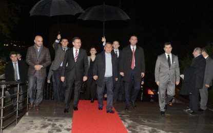 Tataristan Cumhuriyeti Cumhurbaşkanı Rustam Minnihanow Ankara’da Gökçek’e Misafir Oldu