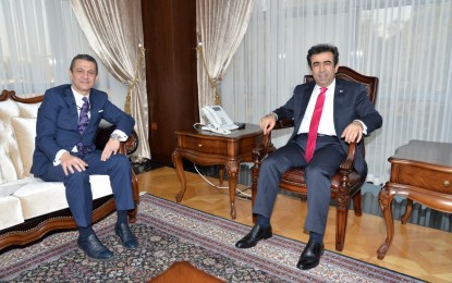 Akfen Holding CEO’su Süha Güçsav Güzeloğlu’nu Ziyaret Etti