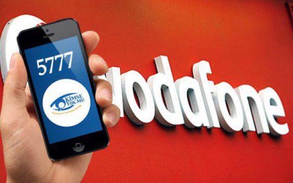 Vodafone, Kimse Yok Mu’nun 5777 Kısa Mesaj Hattını Açtı