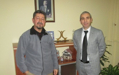 Rıdvan Şükür, Darıca İlçe Spor Müdürünün Misafiri oldu
