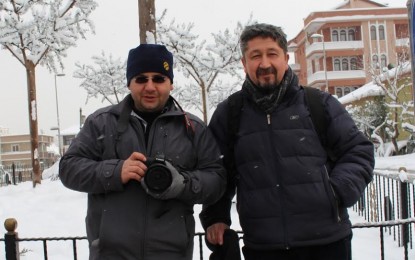 Rıdvan Şükür, ÇAFDER’le Çayırova’da Kış’ı Fotoğrafladı
