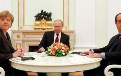 Minsk Anlaşmaları İşlenip Tamamlanacak