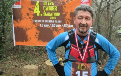 Rıdvan Şükür, 4.Çekmeköy Ultra Çamur Maratonunda Koştu