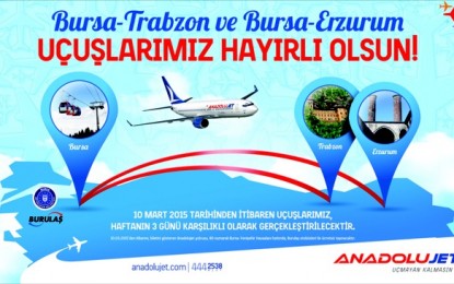 Trabzon ve Erzurum`a Direkt Uçuşlar Başlıyor