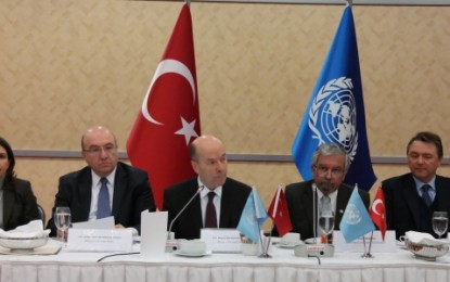 Dışişleri Bakan Yardımcısı Büyükelçi Naci Koru 19 Mart 2015 Tarihinde Düzenlenen Suriye Bölgesel Mülteciler ve Dayanıklılık Planı’nın Türkiye Bölümü’nün Duyurulması Toplantısı’na Katıldı