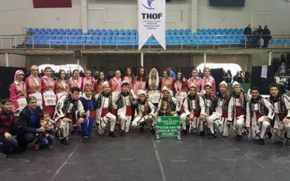 Edirne Belediyesi Kültür Sanat Gençlik Spor Kulübü’nden 2 adet  Birincilik Ödülü