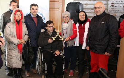 Engelliler,Festival İçin Erciyes’te Buluştu
