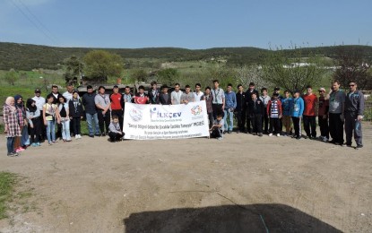 İLK-ÇEV Gençlik Ballıkayalar Tabiat Parkında Çanakkaleye Hazırlandı!!!