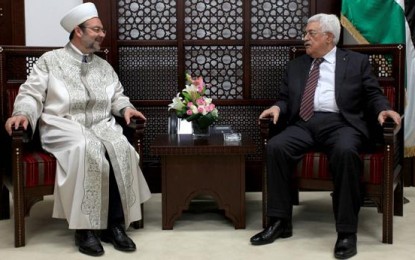 Diyanet İşleri Başkanı Görmez, Filistin Devlet Başkanı Abbas ile Görüştü