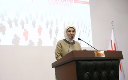 Emine Erdoğan, Toplumsal Cinsiyet Eşitliğine Duyarlı Üniversite Çalıştayına Katıldı
