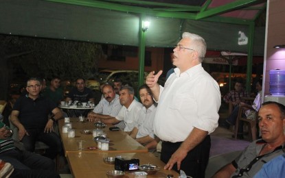 Y.Doç.Dr. İsmail Selimoğlu ,seçim startını hemşehrileri ile verdi