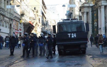 Beyoğlu’nda polis müdahalesi