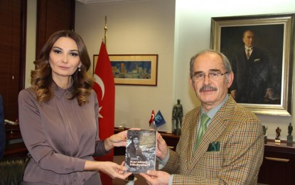 Azerbaycan milletvekili Paşayeva’dan Büyükerşen’e ziyaret