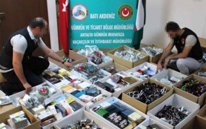 Antalya Gümrük Muhafaza Kaçakçılık ve İstihbarat Müdürlüğü’nden Başarılı Operasyon