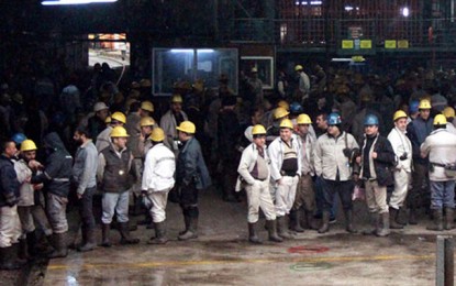 Zonguldak’ta özelleştirmeye karşı maden işçileri maden ocağından çıkmıyor