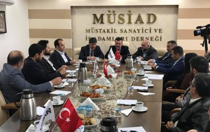 Antalya Büyükşehir Başkanı Menderes Türel’den MÜSİAD’a Ziyaret