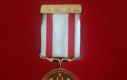 KKTC Milli Mücadele Madalyası ve Beratını almak