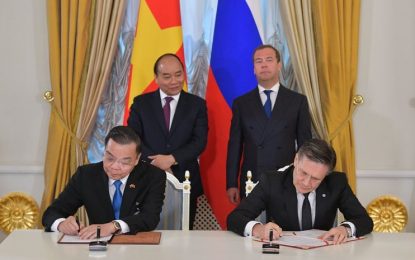 Rusya ve Vietnam arasında, Nükleer Bilim ve Teknoloji Merkezi inşaatı için hükümetler arası anlaşması imzalandı