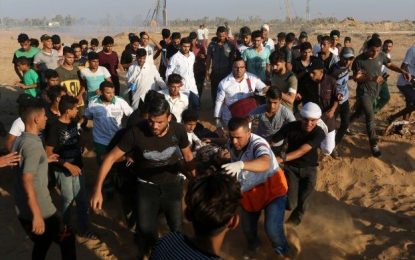 Siyonist İsrail’in katilleri iş başında: 1 şehit 55 yaralı!