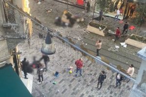 İstanbul’da İstiklal Caddesi’nde patlama oldu! Çok sayıda yaralı var